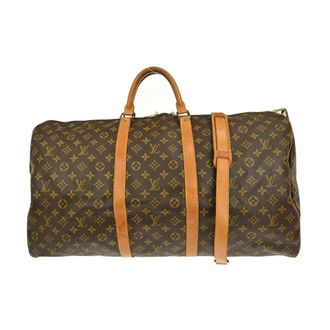 Louis Vuitton Pre-owned Weekend Bags, female, Brown, Size: ONE SIZE Pre-owned Keepall Duffle Bag