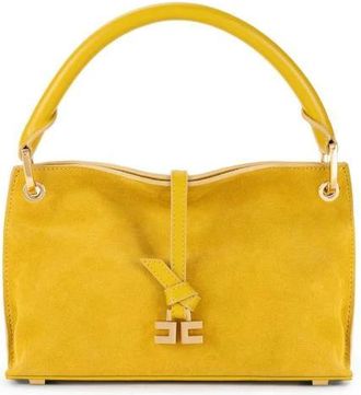 Elisabetta Franchi Small Boulevard Handbag - Dames - Handtassen - Geel - ONE Size - Leer - Tassen