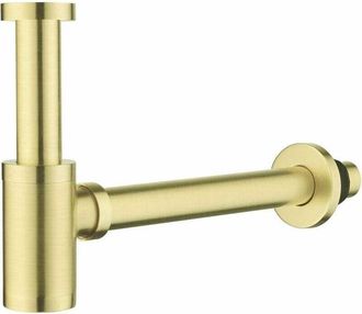 OEM Sif&oacute;n De Lat&oacute;n Para Fregadero, Dise&ntilde;o De Sif&oacute;n Universal De 1 1/4 X 32 Mm, Ajustable, Antiolor Dorado