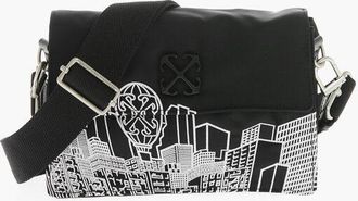 Off-white Embroidered Technical Fabric Crossbody Bag SOFT JITNEY 1.4 N size One