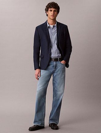 Calvin Klein Slim Linen Blend Blazer