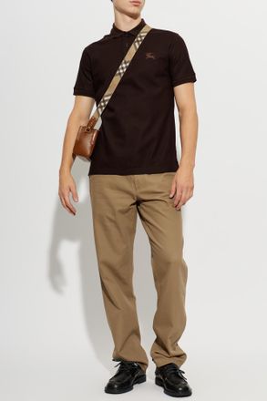 Burberry Polo Eddie, Mens, Brown