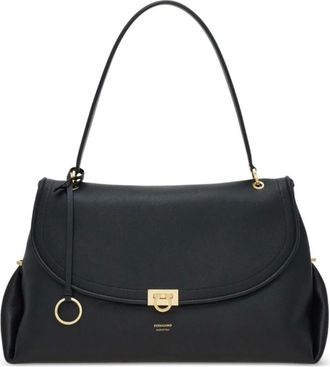 Ferragamo Mujer, Bolsos, Negro, Talla: ONE Size