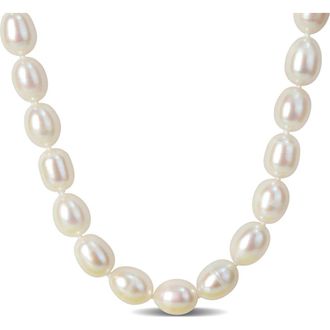Delmar Cultured Pearl Necklace, 9.5-10mm in White at Nordstrom Rack