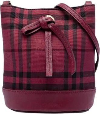 Burberry Pre-owned Bucket Bag - Pre-owned - Mujer - Rojo - ONE SIZE