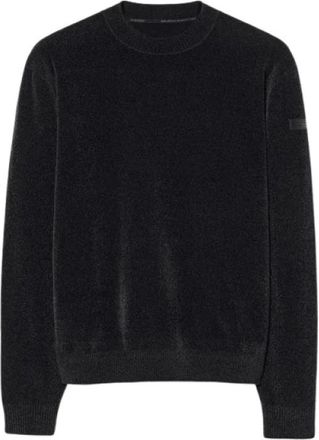 Roberto Ricci Design Long Sleeve Tops - Heren - Ronde hals truien - Zwart - 3XL - Truien & Vesten