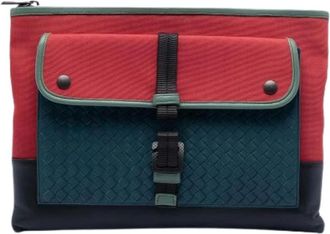 Bottega Veneta Pre-owned Clutches, female, Multicolor, Size: ONE SIZE Pre-owned Leather Clutch