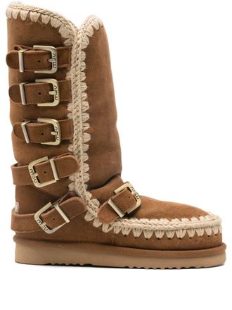 Mou Eskimo 40 Buckle Straps Boots-Donna