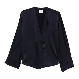 Forte_Forte Donna, Camicette, Blu, M, new