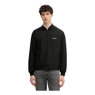 Emporio Armani Transitional Jacket - Heren - Zomerjassen - Zwart - 2XL - Leer - Jassen