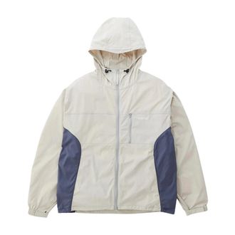 Gramicci Softshell Nylon Hooded Jacket - Heren - Zomerjassen - Grijs - S - Nylon - Jassen