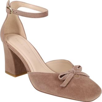 Pelle Moda Heleen Ankle Strap Pump in Taupe at Nordstrom, Size 5