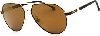 Carrera 1067/S 0I46 YL Matte Black/Gold/Gold Polarized Gradient