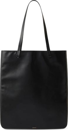 SOEUR Minimalist Tote Bag with Smooth Black Finish
