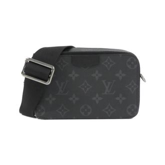 Louis Vuitton Black Coated Canvas Shoulder Bag (Pre-Owned)