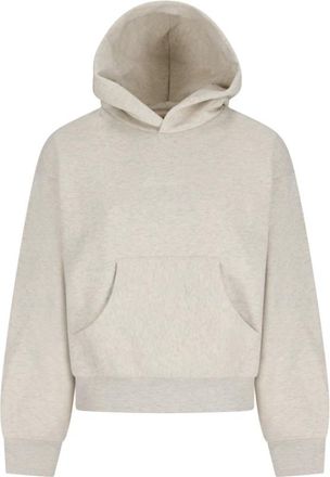 Fear of God Signature Classic Hoodie - Dames - Hoodies - Grijs - S - Katoen - Hoodies & sweatvesten