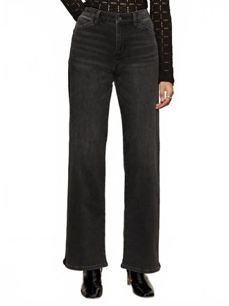 Sanctuary Tuxedo Relaxed Straight Jean In Black Tie