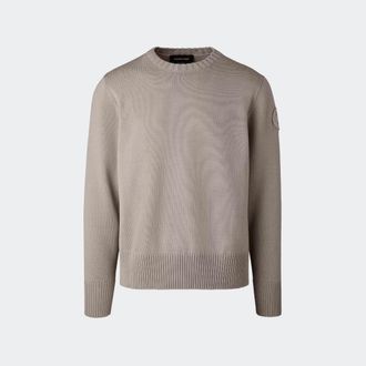 Canada Goose Rosseau Sweater (Men, Limestone, XXL)