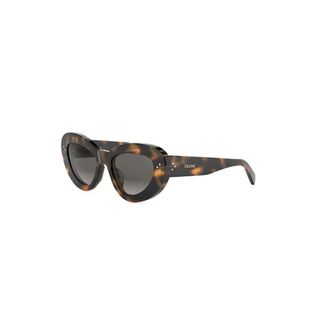 Celine Sunglasses, unisex, Brown, Size: 52 MM 3 Dots Sunglasses
