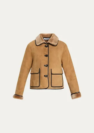 Fleurette Rowan Shearling Barn Jacket