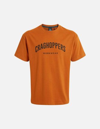 Craghoppers Mens Craghoppers Mens Batley Work T-Shirt - Orange - Size: 40