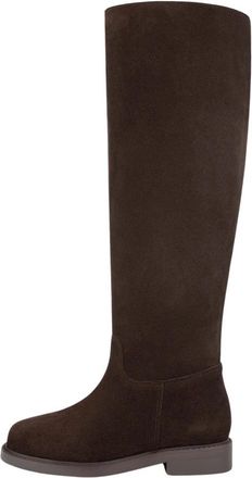 L37 Stijlvolle Maxi Schoenen - Dames - Hoge Laarzen - Bruin - 37 EU - Schoenen