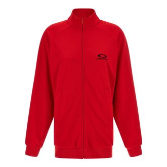 Balenciaga Back Tracksuit Dress - female - Balenciaga - Short Dresses - Red - XS - Dresses