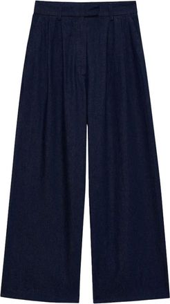 Anine Bing Donna, Pantaloni, Blu, S, new