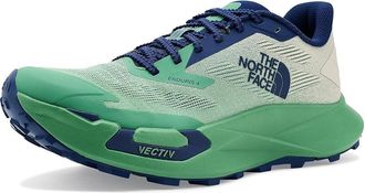 The North Face VECTIV Enduris 4 Mens Running Shoes Dimmed Algae/Eagle Blue : 12.5 D - Medium