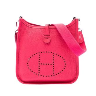 Herm&egrave;s Pre-owned Evelyne I TPM - Dames - Pre-owned - Roze - Maat: ONE Size Leer