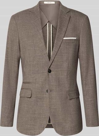 Selected Slim Fit Anzugsakko mit Woll-Anteil Modell SLIM-OASIS in Taupe, Gr&ouml;&szlig;e 102
