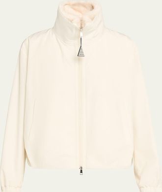 Moncler Pervenche 3-in-1 Short Down Jacket