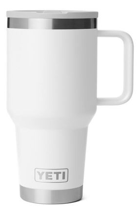 Yeti Rambler 30-Ounce Travel Straw Mug in White at Nordstrom