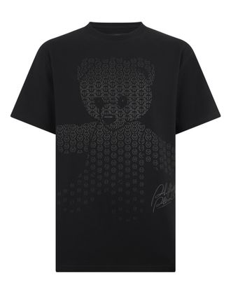 Philipp Plein Round Neck T-Shirt Puffy Teddy Teddy Bear