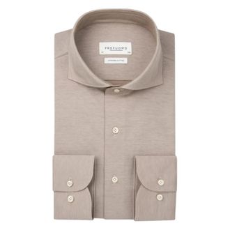 Profuomo Hombre, Camisas, Gris, Talla: M