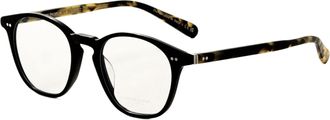 Oliver Peoples Mens 48 mm Black Opticals