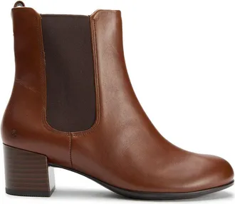 Ecco Ecco Womens Dress Classic 35 Boots - Brown Leather - Size 6-7 (UK Shoe)