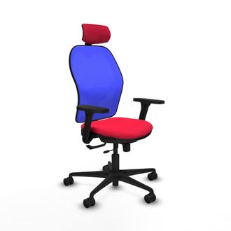 Piqueras y Crespo Silla De Oficina Piqueras Y Crespo Jorquera Negro Espuma Inyectada