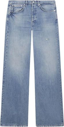 Dondup Light Blue Wide Leg Denim Jeans