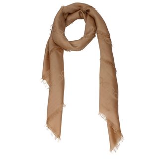 Tom Ford Brown Cashmere Womens Foulard