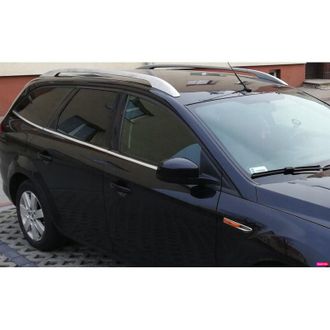 OEM Ford Mondeo Mk5 V Estate - Molduras De Ventanas Laterales Cromadas