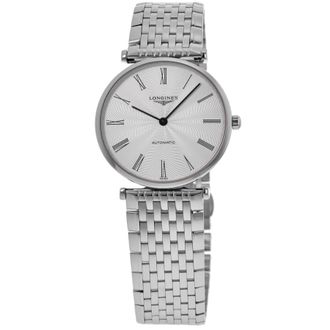 Longines La Grande Classique Automatic Silver Dial Stainless Steel Womens Watch L4.908.4.71.6