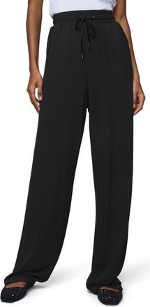 Splendid Supersoft Trim Pants in Black at Nordstrom, Size X-Large