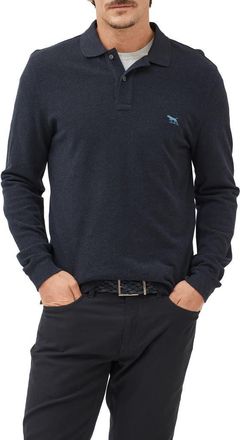 Rodd & Gunn Gunn Piqu&eacute; Polo in Navy at Nordstrom, Size Xxx-Large