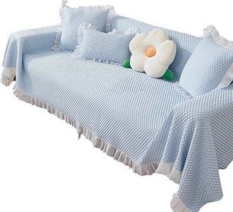 OEM Funda Para Sof&aacute;, 180 X 260 Cm, Fresca, Funda Para Sof&aacute; Y Coj&iacute;n, Protector De Sof&aacute;, Funda Para Sof&aacute;, Manta Para Sof&aacute;, Funda Para Sof&aacute;, Azul