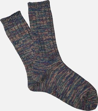 Anonymous Ism Mens Anonymous Ism 5 Colour Mix Crew Socks - Red - Size: 12.5/11.5/12/11/13.5/14/14.5/15/15.5/16/9.5/9/10/10.5/13