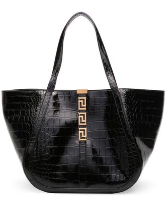 Versace Greca Goddess mini-tas - Zwart