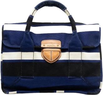 Prada Pre-owned Handbags, female, Multicolor, Size: ONE SIZE Pre-owned Satchel