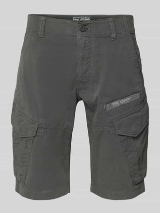 PME Legend Tapered Fit Cargo Bermudas mit Pattentaschen Modell Nordrop in Anthrazit, Gr&ouml;&szlig;e 36