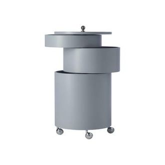 VERPAN Trolley Barboy - Grey - Painted MDF - Designer Verner Panton